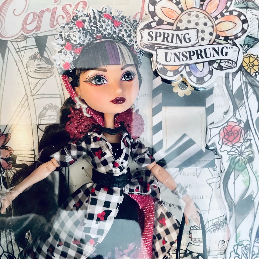 Ever After High Spring Unsprung Cerise Hood Doll